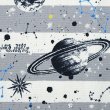 画像7: 宇宙柄 2色【お弁当袋】手作りキット 作り方マニュアル付き 入園入学 2026年度春 中厚手生地 (7)