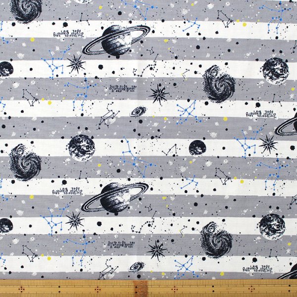 画像8: 宇宙柄 2色【お弁当袋】手作りキット 作り方マニュアル付き 入園入学 2026年度春 中厚手生地 (8)