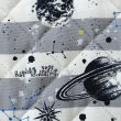 画像5: 《家庭科教材対応》宇宙柄 2色 キルティング生地【ナップサック】手作りキット 作り方マニュアル付き 小学校 家庭科 キット (5)