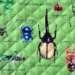 画像2: 草原の虫たち【シューズバッグ】 手作りキット 作り方マニュアル付き 入園入学 手芸キット (2)