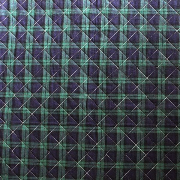 画像7: ●アウトレット サイズ変更不可●ブラックウォッチ(タータンチェック)【レッスンバッグ】手作りキット 作り方マニュアル付き 入園入学 手芸キット (7)