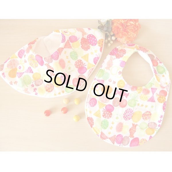 画像5: リボン&ちょうちょ レッド/ブルー【くるくるスタイ】ベビー 手作りキット 作り方マニュアル付き ダブルガーゼ 国産 (5)