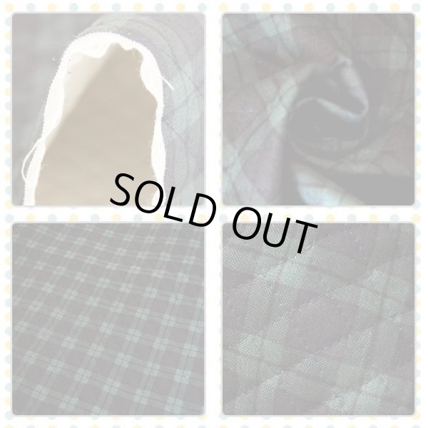 画像2: ●アウトレット サイズ変更不可●ブラックウォッチ【シューズバッグ】手作りキット 作り方マニュアル付き 手芸キット キルティング【A】 (2)