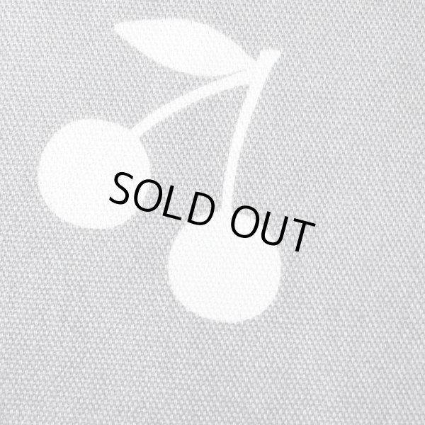 画像3: さくらんぼツイン グレー【コップ袋】手作りキット 作り方マニュアル付き 入園入学 2024年度春 中厚手生地 (3)