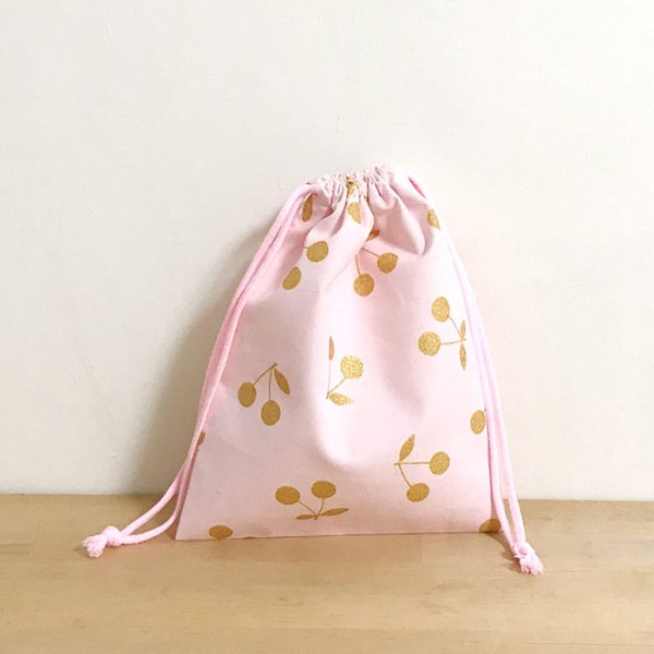 画像5: さくらんぼツイン ピンク【入園・入学 5点セット】 手作りキット 作り方マニュアル付き 入園入学 手芸キット (5)