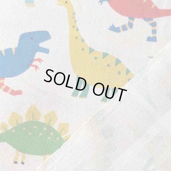 画像1: カラフルダイナソー◎底布付【ピアニカバッグ】 手作りキット 作り方マニュアル付き 入園入学 手芸キット[n][s] (1)