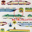画像2: 電車だいすき！ベージュ【スモック】 手作りキット 作り方マニュアル付き 中厚手生地 (2)