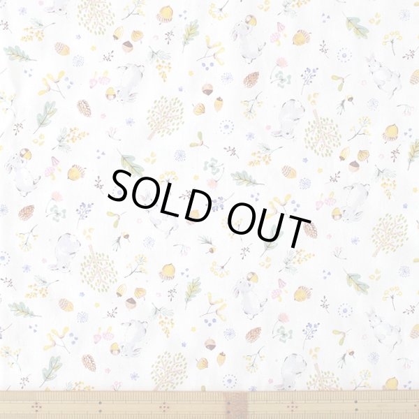 画像3: どんぐりウサギ【キッズエプロン&三角巾】Mサイズ 手作りキット 作り方マニュアル付き 入園入学 手芸キット (3)