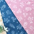 画像5: 刺繍風フラワー【国産おくるみ】ベビー 手作りキット 作り方マニュアル付き 5重ガーゼ フード付き (5)