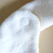 画像6: フラワーサークル イエロー/ブルー/ピンク【国産おくるみと丸型スタイセット】ベビー 手作りキット 作り方マニュアル付き ダブルガーゼ フード付き (6)