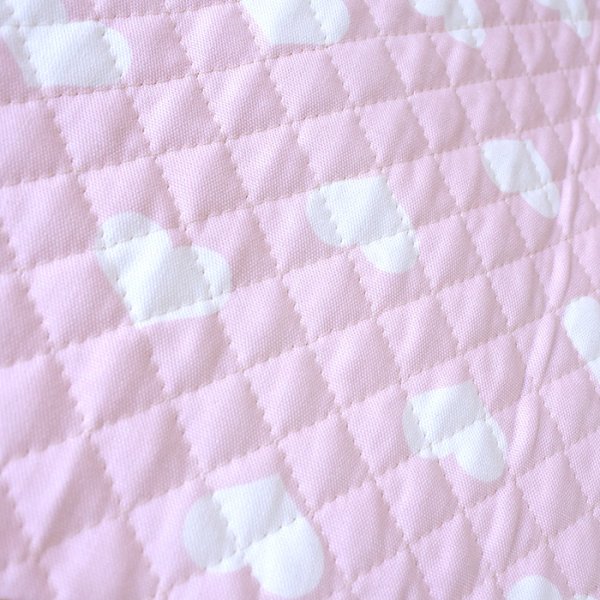 画像4: シンプルハート【シューズバッグ】 手作りキット 作り方マニュアル付き 入園入学 手芸キット (4)