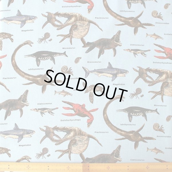 画像3: 古代の海竜たち【体操服袋/ナップサック】 中厚手生地 手作りキット 作り方マニュアル付き 入園入学 手芸キット[n] (3)