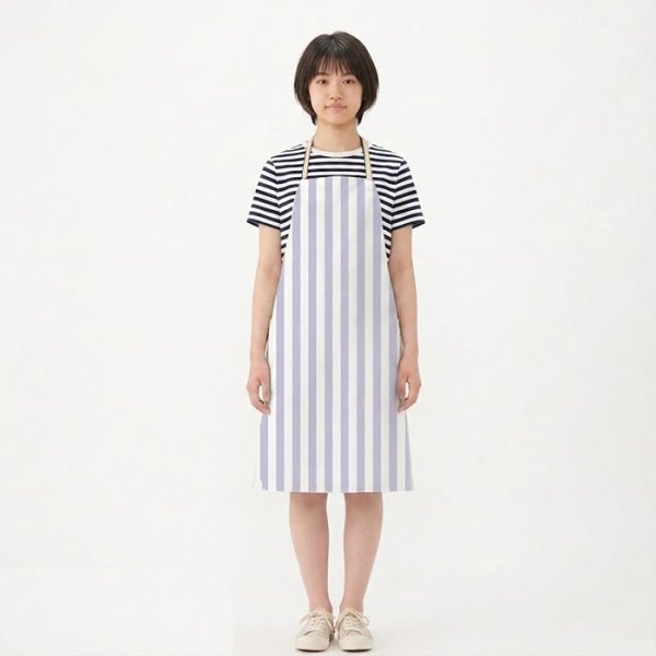 画像5: [平日AM注文で即日出荷]《家庭科教材対応》【キッズ エプロン】 女の子向け｜ガールズ 手作りキット 作り方マニュアル付き 小学校 家庭科 キット (5)