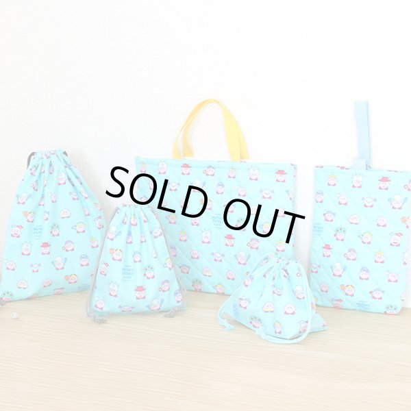 画像3: カービィ ミントブルー【ピアニカバッグ】 材料セット 作り方マニュアル付き 入園入学 手芸キット[n] (3)