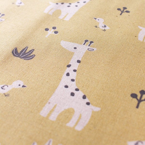 画像4: ★在庫限り サイズ変更不可★キリンと小鳥【お弁当袋】中厚手生地 手作りキット 作り方マニュアル付き 入園入学 2024年度春[n] (4)