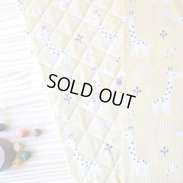 画像5: ★在庫限り サイズ変更不可★キリンと小鳥【体操服袋/ナップサック】中厚手生地 手作りキット 作り方マニュアル付き 入園入学 2024年度春[n] (5)