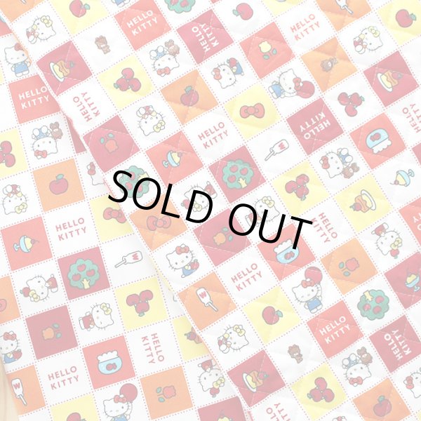 画像1: キティのまいにち【シューズバッグ】 材料セット 作り方マニュアル付き 入園入学 手芸キット (1)