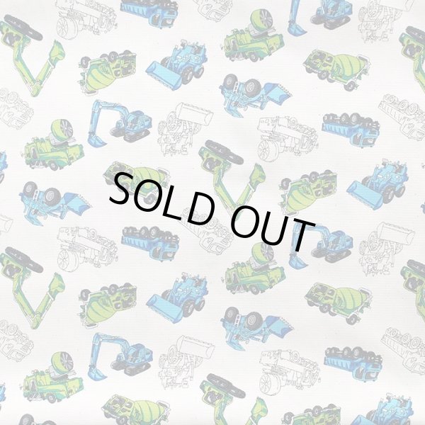 画像3: かっこいい工事車両【コップ袋】手作りキット 作り方マニュアル付き 入園入学 2026年度春 中厚手生地 (3)