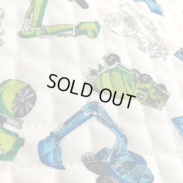 画像5: ★アウトレット サイズ変更不可★かっこいい工事車両◎底布付【レッスンバッグ】手作りキット 作り方マニュアル付き 入園入学 手芸キット[s] (5)