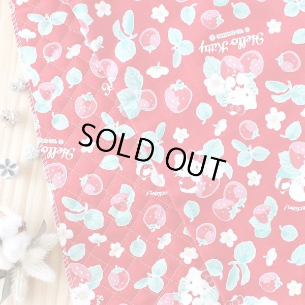 画像5: キティと苺畑【コップ袋】中厚手生地 材料セット 作り方マニュアル付き 入園入学 手芸キット (5)