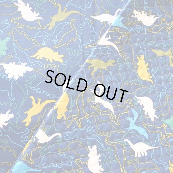 画像6: ●アウトレット サイズ変更不可●きょうりゅうの世界【給食袋】手作りキット 入園入学 手芸キット 中厚手生地 (6)