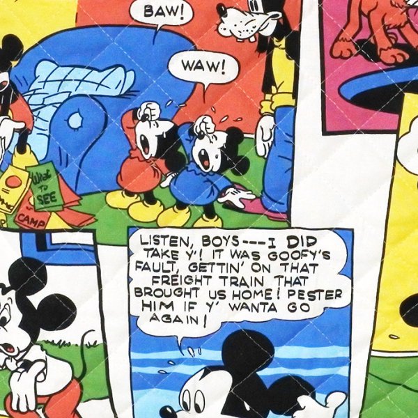 画像10: ミッキー コミック【入園・入学 3点セット】 材料セット 作り方マニュアル付き 入園入学 手芸キット[u][n] (10)