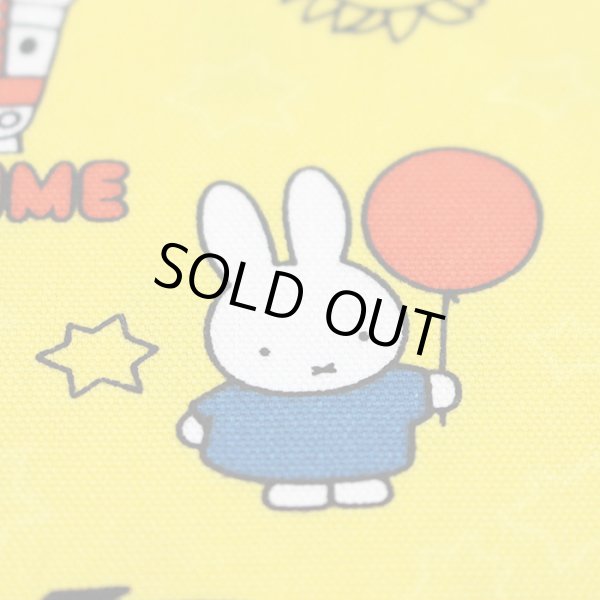 画像2: ★在庫限り サイズオーダー不可★ミッフィーとサーカス イエロー【ランチョンマット】中厚手生地 材料セット 作り方マニュアル付き 入園入学 2024年度春[u] (2)