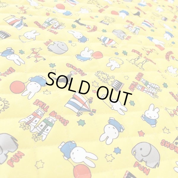 画像5: ★在庫限り サイズオーダー不可★ミッフィーとサーカス イエロー【レッスンバッグ】 材料セット 作り方マニュアル付き 入園入学 手芸キット (5)