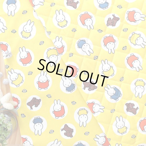 画像5: ミッフィー 大きいドット【お弁当袋】中厚手生地 材料セット 作り方マニュアル付き 入園入学 手芸キット (5)