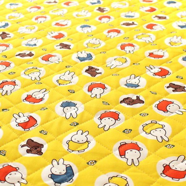 画像4: ミッフィー 大きいドット【シューズバッグ】 材料セット 作り方マニュアル付き 入園入学 手芸キット (4)