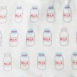 画像2: ミルクの瓶【くるくるスタイ】ベビー 手作りキット 作り方マニュアル付き ダブルガーゼ 国産 (2)