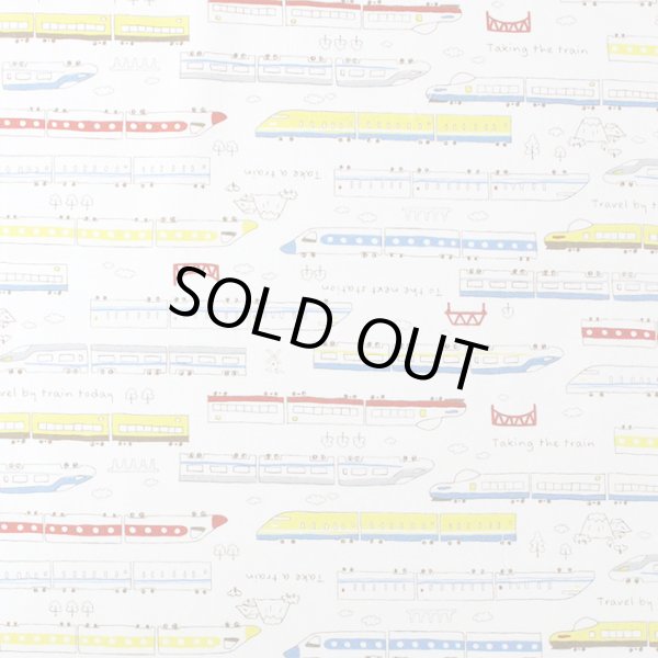 画像4: [15％OFF]★在庫限り サイズ変更不可★ネクストステーション 白◎底布付【シューズバッグ】手作りキット 作り方マニュアル付き 入園入学 手芸キット生地[s] (4)