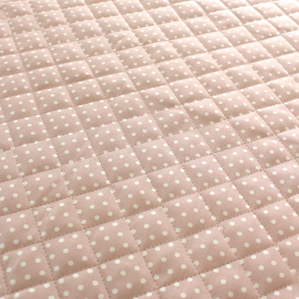 画像5: ニュアンスカラーのドット ドットピンク/ドットブルー【シューズバッグ】 手作りキット 作り方マニュアル付き 入園入学 手芸キット (5)