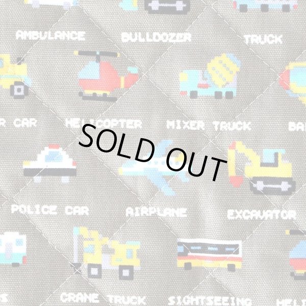 画像6: 《即納》★サンプル品(完成品)販売★くるま ピクセルドット【レッスンバッグ】【体操服袋】【コップ袋】【お弁当袋】 (6)