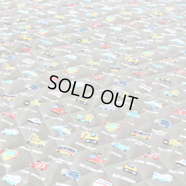 画像4: 《即納》★サンプル品(完成品)販売★くるま ピクセルドット【レッスンバッグ】【体操服袋】【コップ袋】【お弁当袋】 (4)