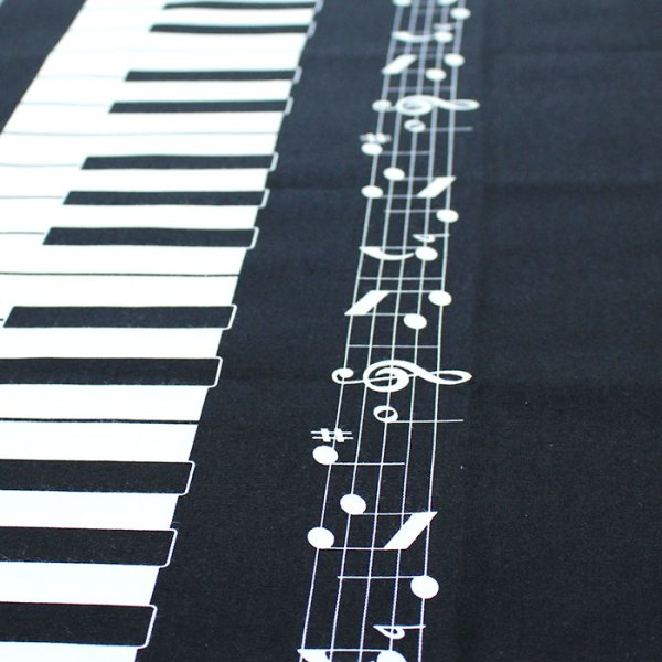 画像8: ピアノと音符【レッスンバッグ】 手作りキット 作り方マニュアル付き 入園入学 手芸キット[n] (8)