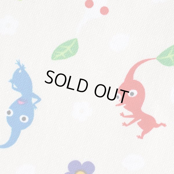 画像7: ピクミン ベージュ◎底布3枚付【入園・入学 5点セット】 材料セット 作り方マニュアル付き 入園入学 手芸キット (7)