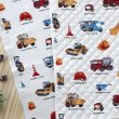 画像5: リアルな工事車両 ベージュ【給食袋】中厚手生地 手作りキット 作り方マニュアル付き 入園入学 2025年度春[n] (5)