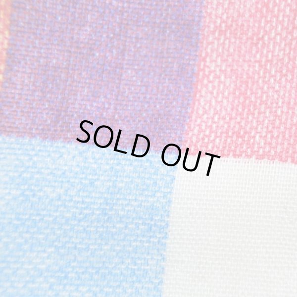 画像2: ●アウトレット サイズ変更不可●ビッグチェック レッド【体操服袋/ナップサック】手作りキット 作り方マニュアル付き 入園入学 2023年度春 中厚手生地 (2)