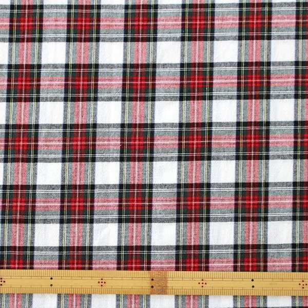 画像5: タータンチェック 2色【スモック】 手作りキット 作り方マニュアル付き 中厚手生地 (5)