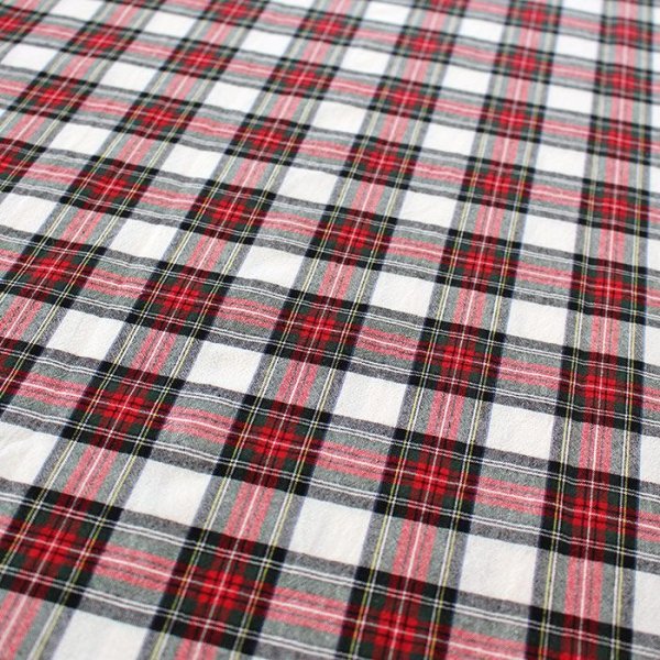 画像7: タータンチェック 2色【スモック】 手作りキット 作り方マニュアル付き 中厚手生地 (7)