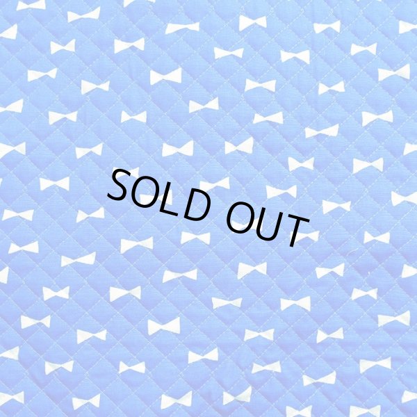 画像2: ブルー×ホワイトリボン【シューズバッグ】手作りキット 作り方マニュアル付き 入園入学 手芸キット (2)