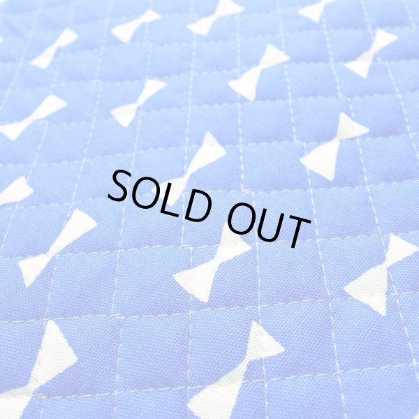 画像3: ブルー×ホワイトリボン【シューズバッグ】手作りキット 作り方マニュアル付き 入園入学 手芸キット (3)