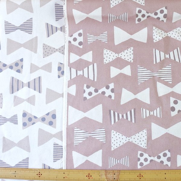 画像4: くすみカラーの大きなリボン 2色【ランチバッグ】 手作りキット 作り方マニュアル付き 入園入学 手芸キット (4)