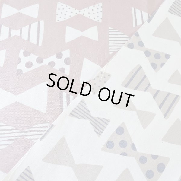 画像4: 《家庭科教材対応》くすみカラーの大きなリボン【ランチョンマット】手作りキット 作り方マニュアル付き 小学校 家庭科 キット[u] (4)