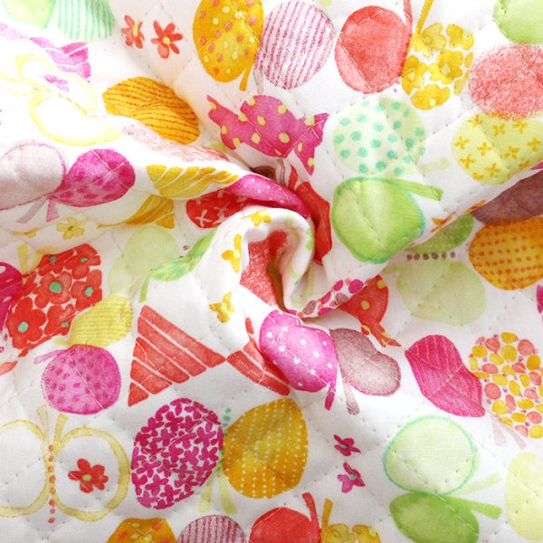 画像3: リボン&ちょうちょ レッド/ブルー【レッスンバッグ】手作りキット 作り方マニュアル付き 入園入学 手芸キット (3)