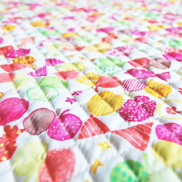 画像6: 《家庭科教材対応》リボン&ちょうちょ レッド/ブルー キルティング生地【ナップサック】手作りキット 作り方マニュアル付き 小学校 家庭科 キット (6)