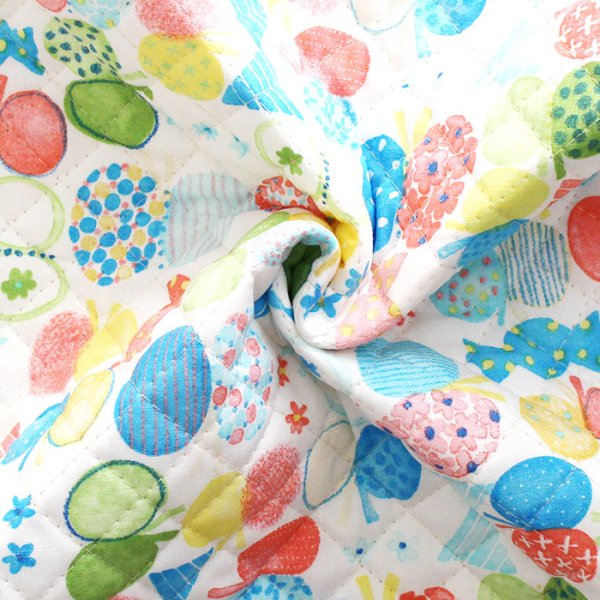 画像6: リボン&ちょうちょ レッド/ブルー【レッスンバッグ】手作りキット 作り方マニュアル付き 入園入学 手芸キット (6)