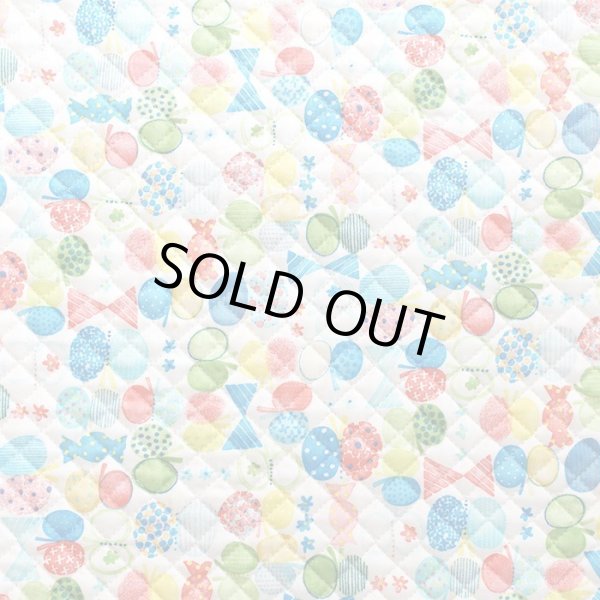 画像6: ●アウトレット サイズ変更不可●リボン＆ちょうちょ ブルー【シューズバッグ】手作りキット 作り方マニュアル付き 入園入学 手芸キット プライスOFF キルティング (6)