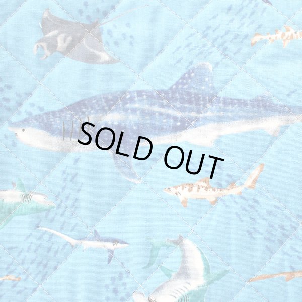 画像2: サメとマンタの海【ピアニカバッグ】 手作りキット 作り方マニュアル付き 入園入学 手芸キット (2)